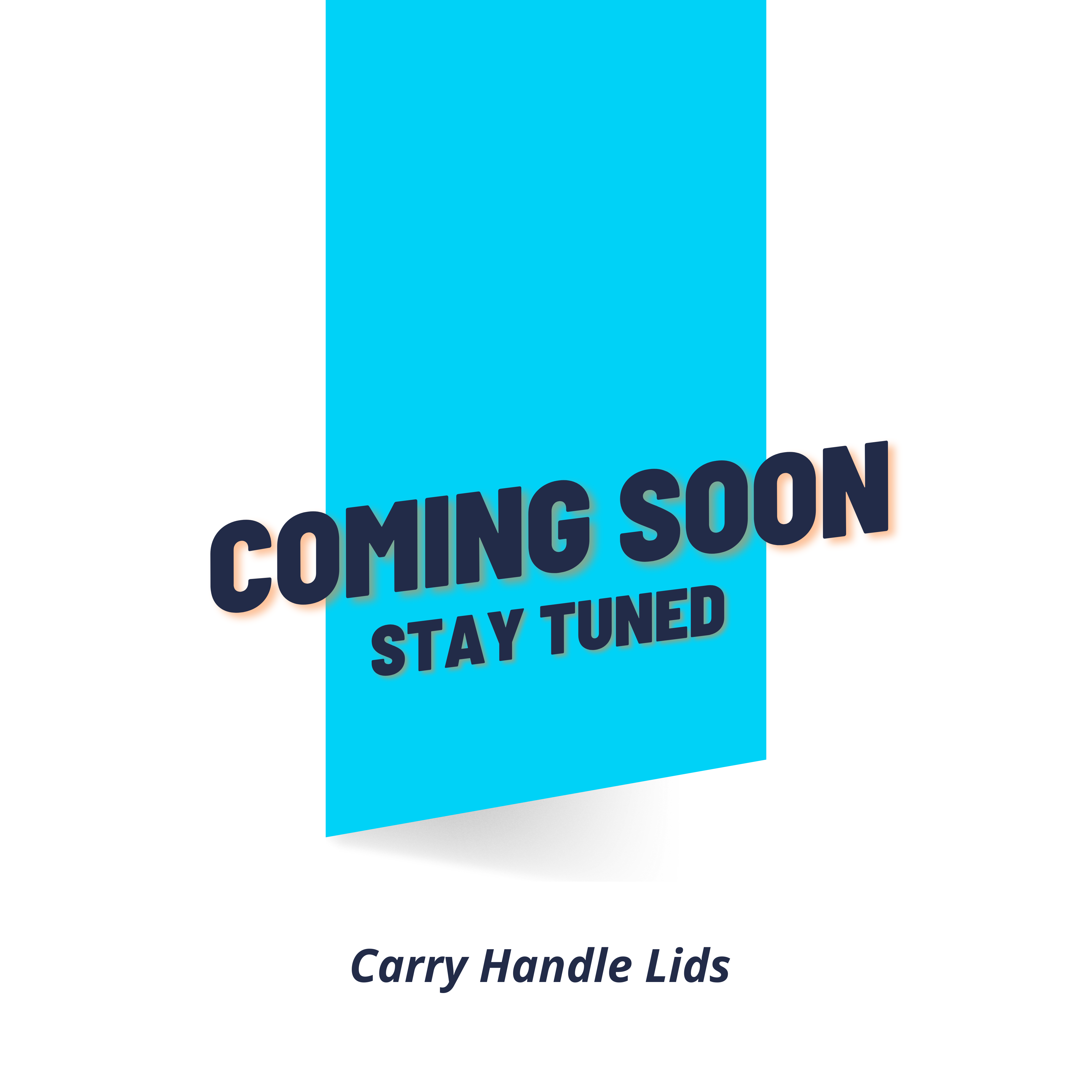 Carry Handle Lids - 7 Colours